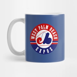 Vintage West Palm Beach Expos Baseball 1969 Mug